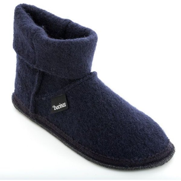Bacinas Hausschuhe Ankle-Boots für Damen aus 100% Wolle