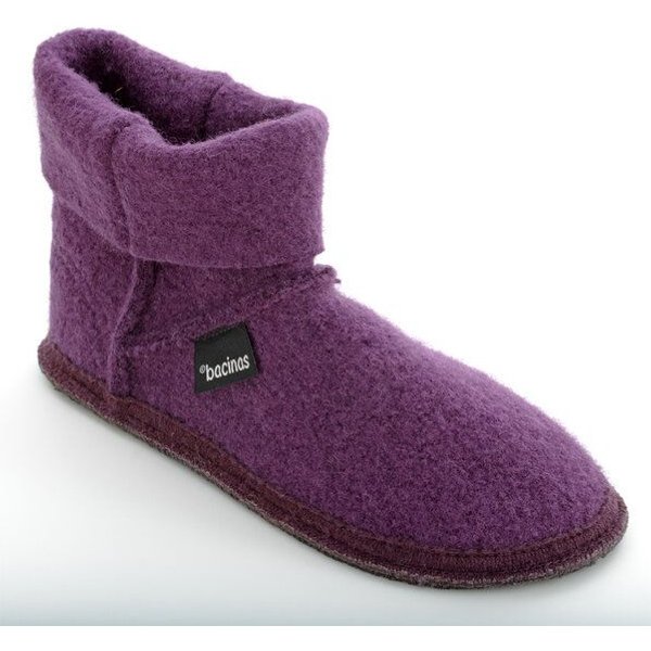 Bacinas Hausschuhe Ankle-Boots für Damen aus 100% Wolle