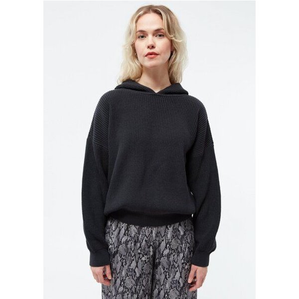 Givn Berlin Strickpullover GBMARIELLA relaxed Fit aus Bio-Baumwolle mit Kaputze