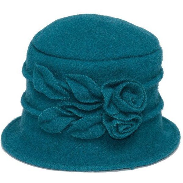 Silkroad - Diggers Garden SILKROAD Retro Mütze Filzhut Damen HELENE - Hut aus 100% Wolle