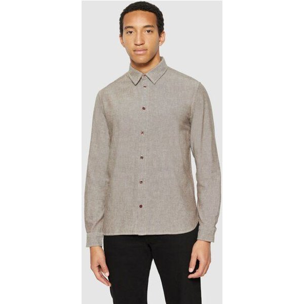 KnowledgeCotton Apparel Heavy Twill Flannel Hemd Regular Fit aus Bio-Baumwolle