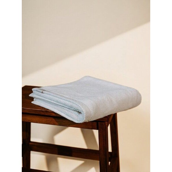 Pamukia GOTS Premium-Frottee-Handtuch 50 × 100 cm aus 100 % zertifizierter Bio-Baumwolle | 650 GSM