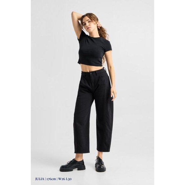 Damen Jeans MOONDUST Barrel Leg Soft Denim DAWN Bio-Baumwolle