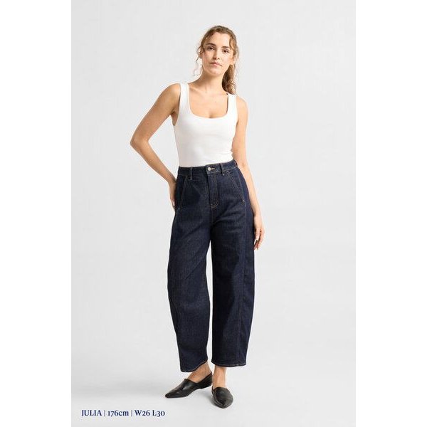 Damen Jeans MOONDUST Barrel Leg Soft Denim DAWN Bio-Baumwolle