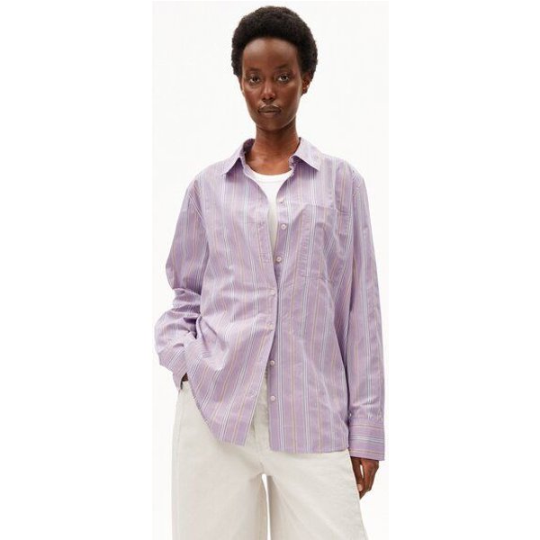 ARMEDANGELS STRIPE Damen Bluse aus 100% Bio-Baumwolle