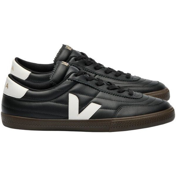 Veja Herren-Sneaker Panenka OT Leather Black White
