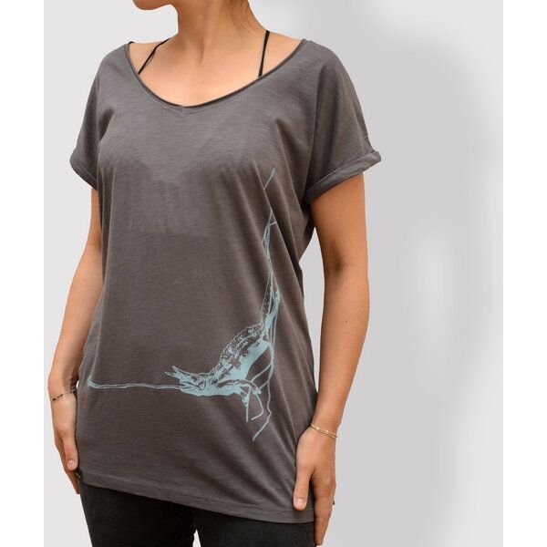 little kiwi Damen T-Shirt, "Kleiner Snack"