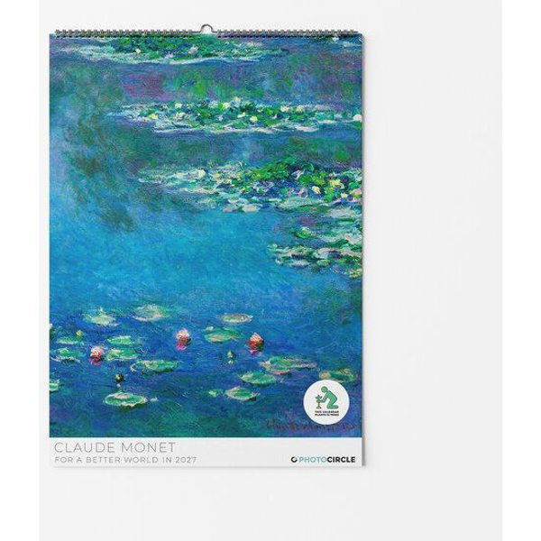 Photocircle Claude Monet Kunstkalender 2027 – Impressionissmus Wandkalender mit Monets Seerosen