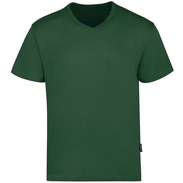 HRM Herren T-Shirt V-Ausschnitt 13 Farben bis Größe 6XL aus zert. Bio - Baumwolle Unisex