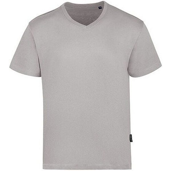 HRM Herren T-Shirt V-Ausschnitt 13 Farben bis Größe 6XL aus zert. Bio - Baumwolle Unisex