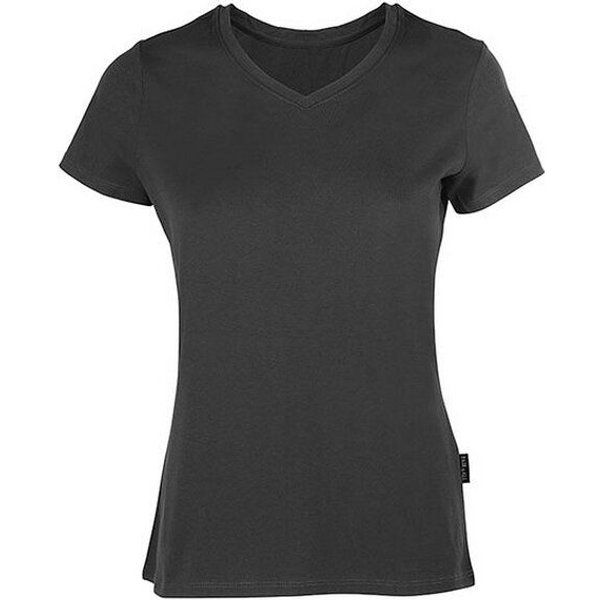 HRM Damen Ladies Luxury V-Neck T-Shirt