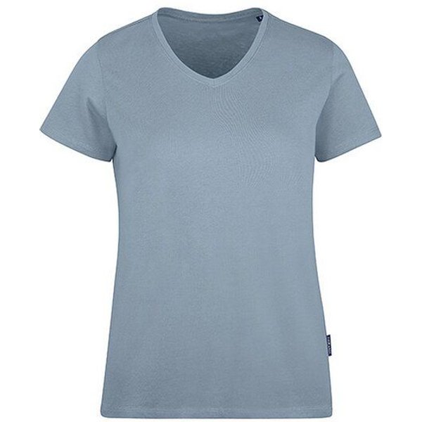 HRM Damen Ladies Luxury V-Neck T-Shirt