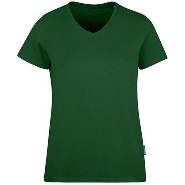 HRM Damen Ladies Luxury V-Neck T-Shirt