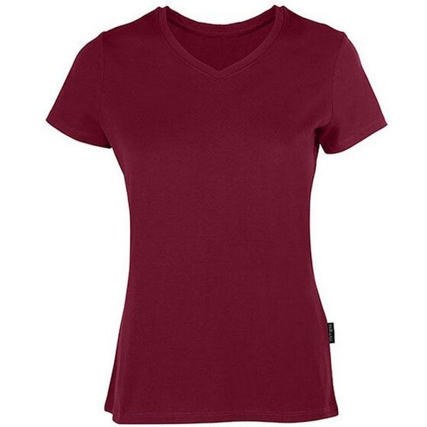 HRM Damen Ladies Luxury V-Neck T-Shirt