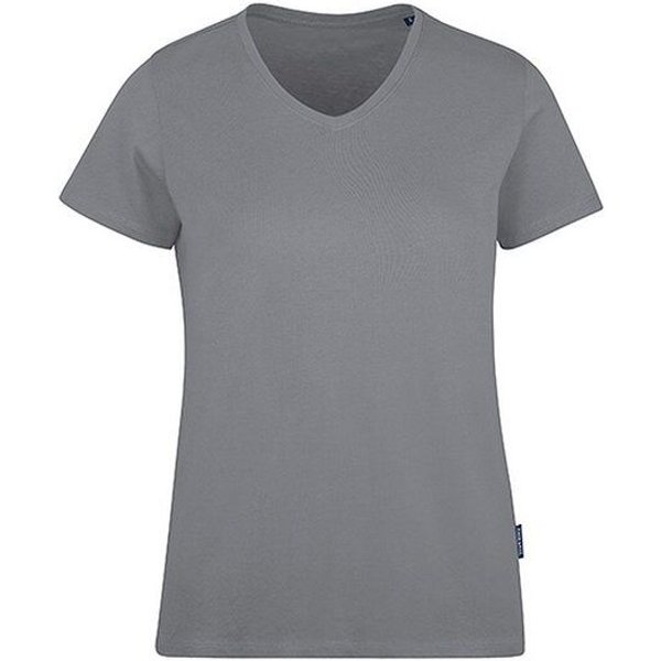 HRM Damen Ladies Luxury V-Neck T-Shirt