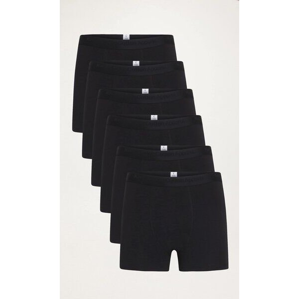 KnowledgeCotton Apparel 6er Pack Boxershorts - 6 pack solid colored underwear - GOTS/Vegan