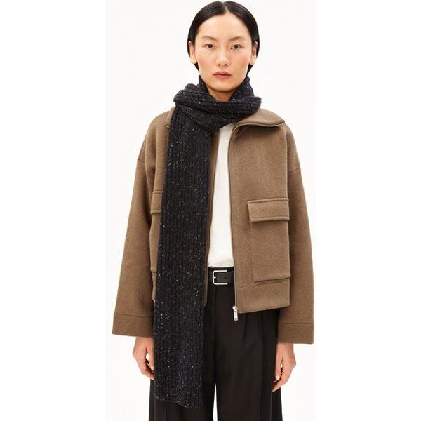 ARMEDANGELS TWEED Unisex Schal aus recyceltem Woll-Mix