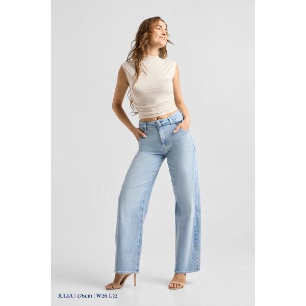 Damen Jeans BLINK High Waist Wide DAWN Bio-Baumwolle