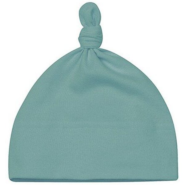 Babybugz Baby Mütze mit einem Knoten Vegan Bio Baumwolle