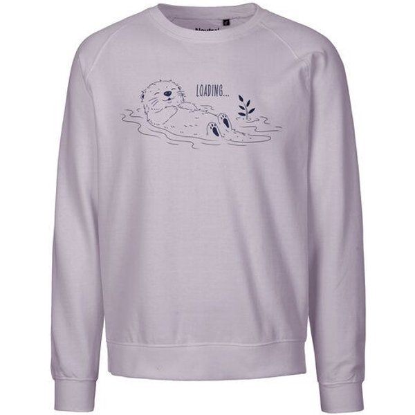 HANDGEDRUCKT "Loading" Unisex Sweatshirt Neutral