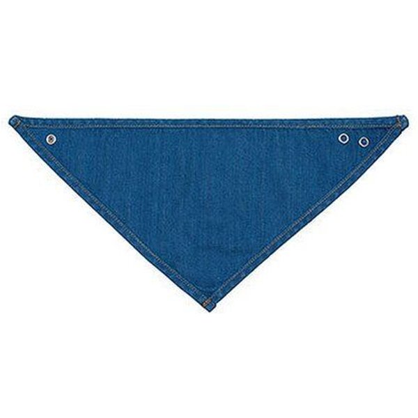 Babybugz Jeans Baby Lätzchen Spucktuch mit Druckkopf-Verschluss am Nacken Vegan Denim