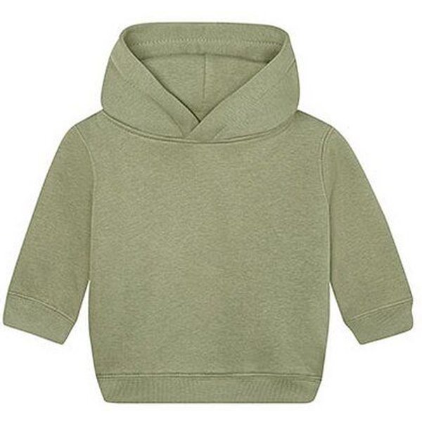 Babybugz Baby Hoodie Hoody Kapuzenpullover T-Shirt 6 - 24 Monate 280 g/m² Bio Baumwolle Vegan
