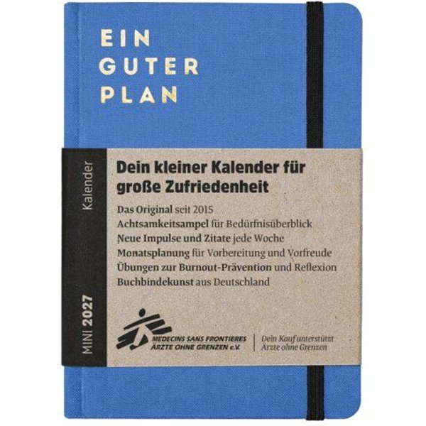 Ein guter Plan Mini 2027 – Mini-Terminkalender für mehr Achtsamkeit und Selbstliebe
