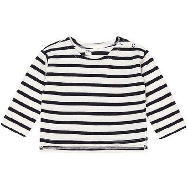 Babybugz Baby Langarm T-Shirt 3 - 24 Monate 200 g/m² gestreift Bio Baumwolle Vegan