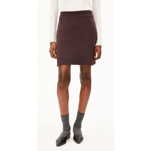 ARMEDANGELS MINI Damen Strickrock aus Bio-Baumwoll-Mix