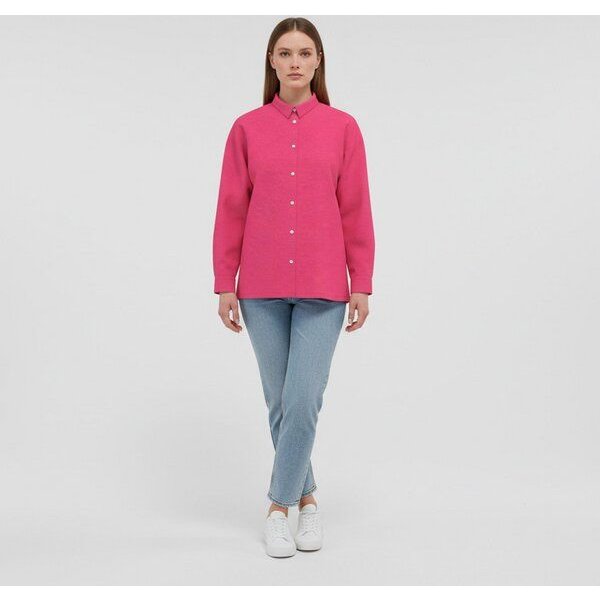 YTWOO Oversized Leinenhemd für Damen