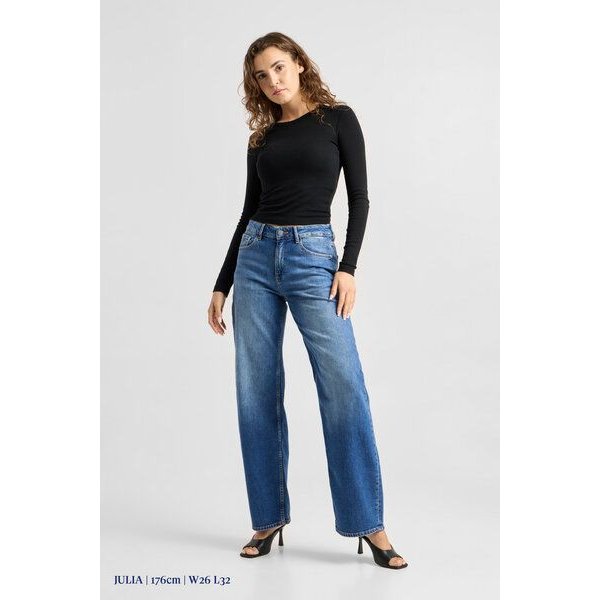 Damen Jeans ASH Barrel Leg Minimal Stretch DAWN Bio-Baumwolle