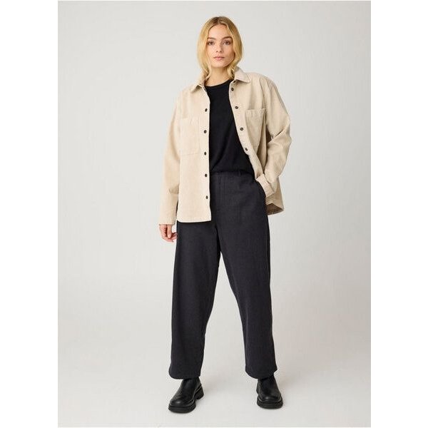 KnowledgeCotton Apparel Flanell Barrel Hose BLOOM aus Bio-Baumwolle