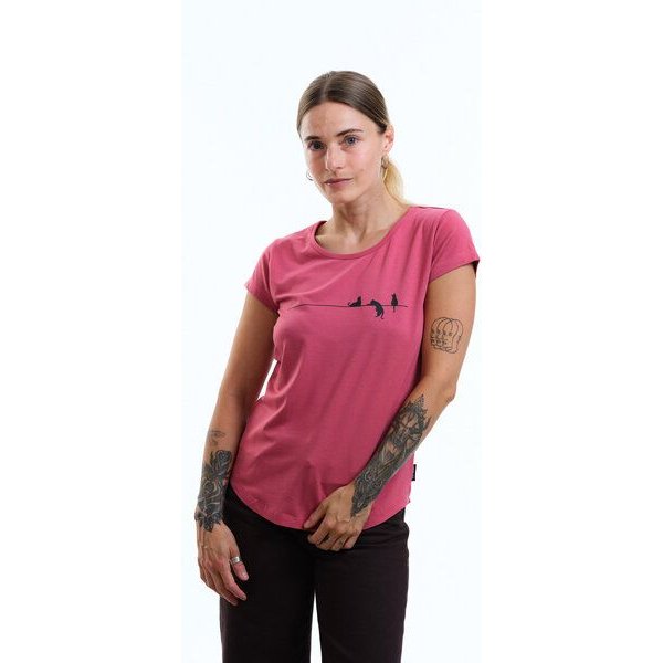 GARY MASH Shirt Asheville Katzen aus TENCEL Lyocell Mix