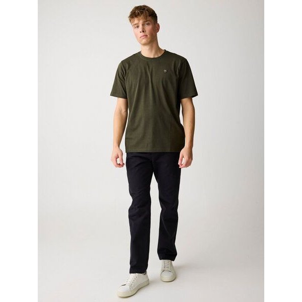 KnowledgeCotton Apparel Chino-Twill-Hosen CHUCK aus Bio-Baumwolle - ROC/GOTS/Vegan