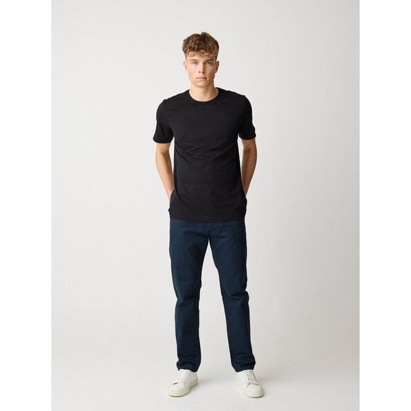 KnowledgeCotton Apparel Chino-Twill-Hosen CHUCK aus Bio-Baumwolle - ROC/GOTS/Vegan