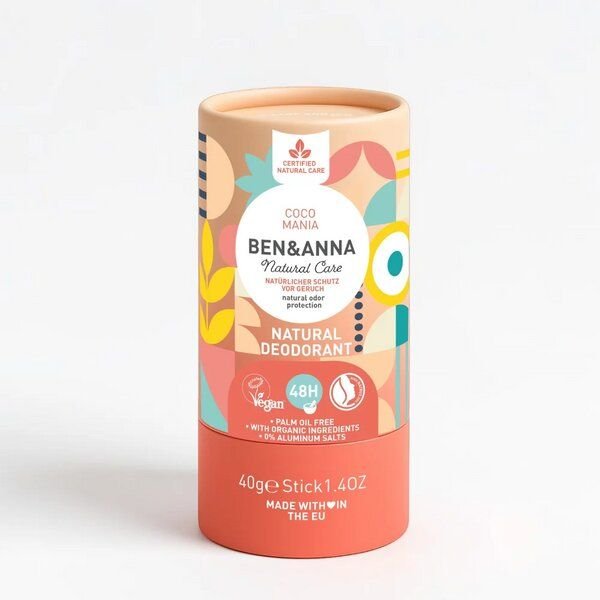 Ben&Anna Deo Papertube 40g, vegan & glutenfrei