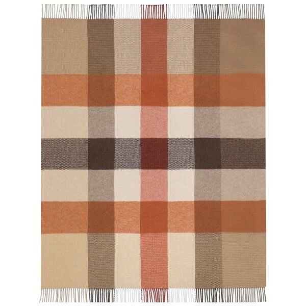 biederlack Fransenplaid Desire grey oder camel - herrlich leicht