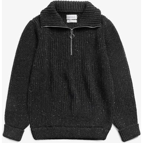 Rotholz Herren Chunky Troyer aus Wolle