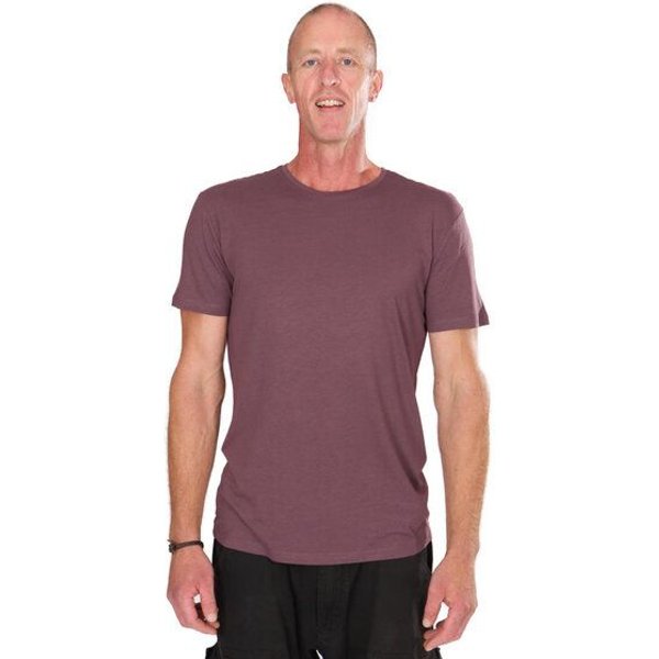 Life-Tree Fairwear Shirt Men Basic | Grün/Lila