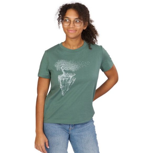 Life-Tree Organic Fairwear Shirt Women Fairwear Organic Bay Maple Island