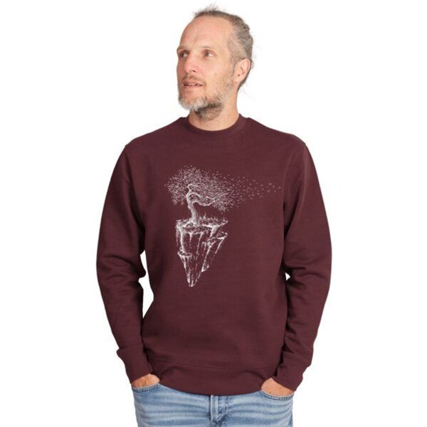Life-Tree Organic Fairwear Sweater Unisex Fairwear Organic Maple Island
