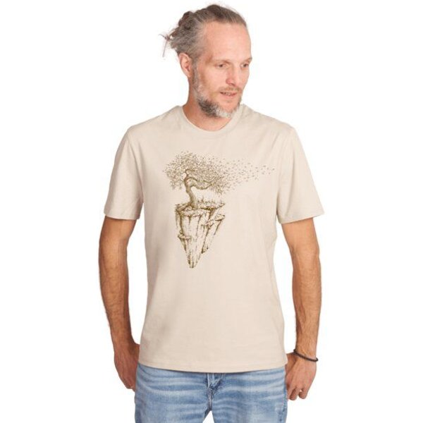 Life-Tree Organic Fairwear Shirt Men Fairwear Organic Desert Dust Maple Island/Sand Desert/ Bay/Natur | Sand Desert/Green Bay/Natur