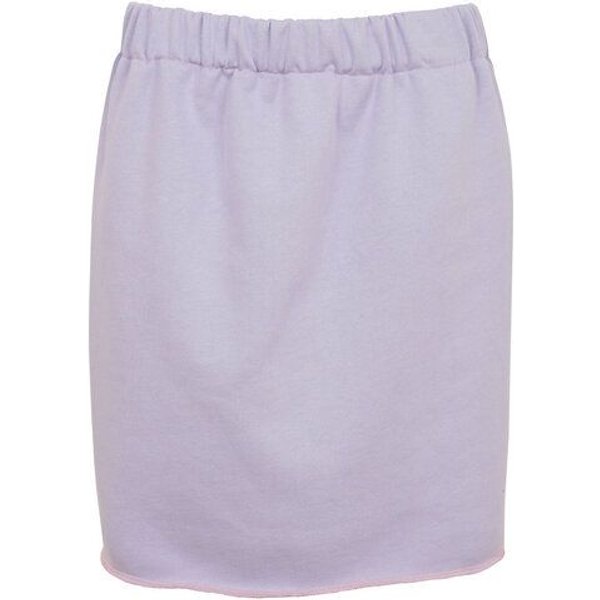 Lena Schokolade Rock Lilac aus Bio-Sweat