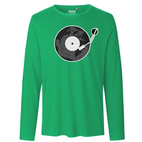 HANDGEDRUCKT "Scratch it!" Männer Longsleeve Neutral