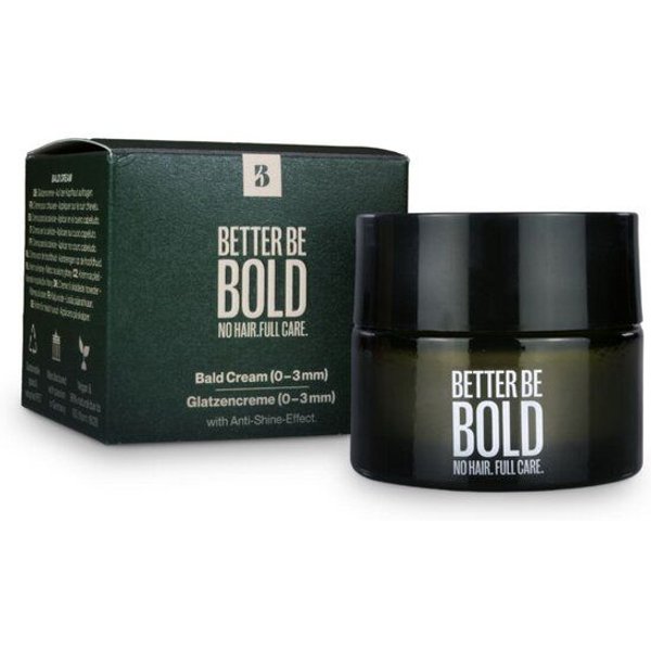 BETTER BE BOLD – Bio Glatzencreme mit Anti-Shine-Effekt (50 ml)