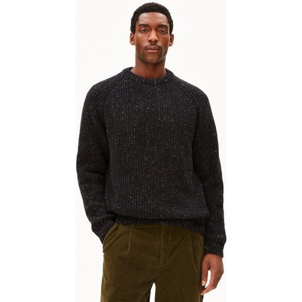 ARMEDANGELS KIAANO TWEED Herren Pullover aus recyclem Bio-Woll Mix