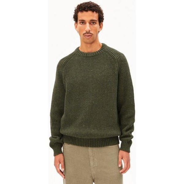 ARMEDANGELS KIAANO TWEED Herren Pullover aus recyclem Bio-Woll Mix