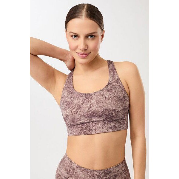 Mandala Monoprinted Bra
