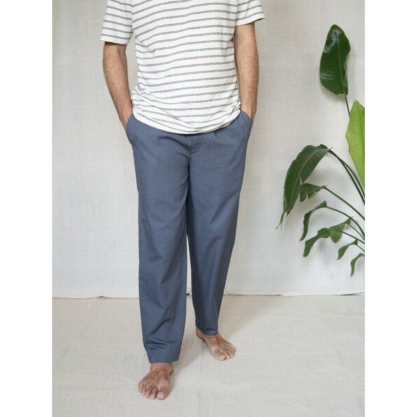 FUXBAU Männer Stoffhose