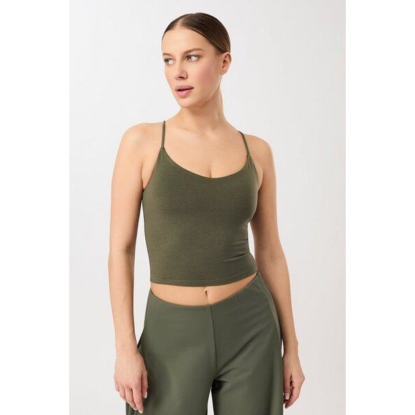 Mandala Cropped Pilates Top